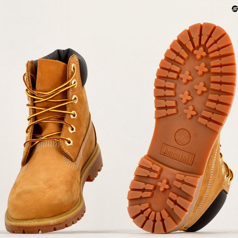 Moteriški trekkinginiai batai Timberland Premium 6 Inch wheat nubuck 9