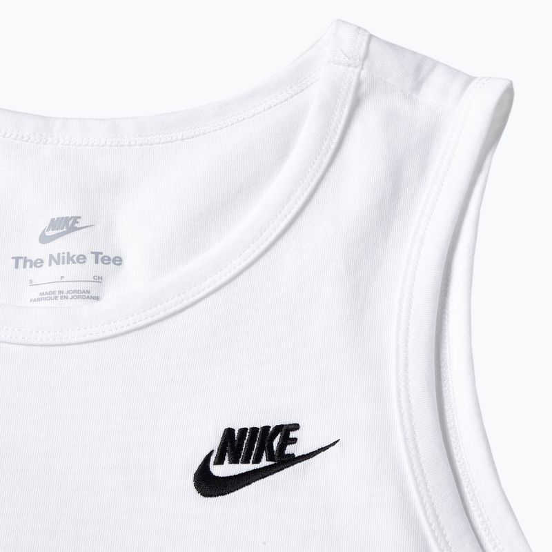 Vyriškas tank topas Nike Sportswear Club TT white/black 3