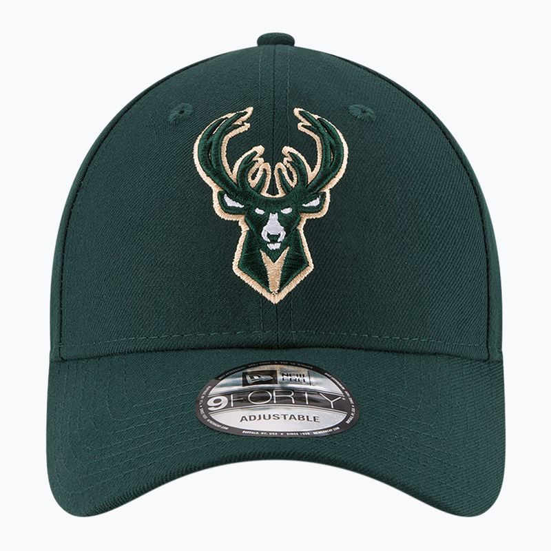 Kepurė New Era NBA The League Milwaukee Bucks dark green 4