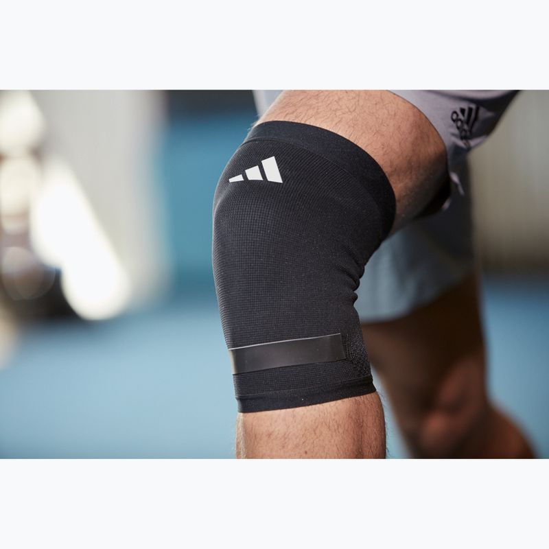 Kelių suspaudimo juosta adidas Performance Knee Support black/ white 2