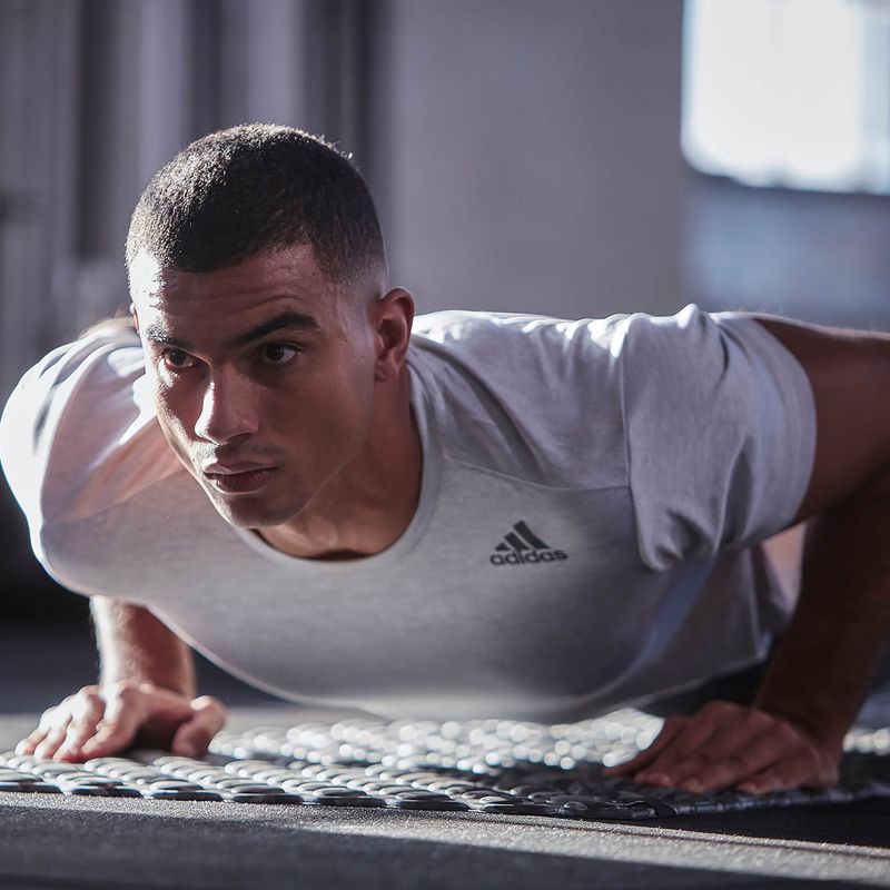 adidas treniruočių kilimėlis pilkas ADMT-13232GR 12