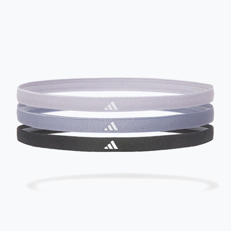 Galvos juosta Adidas Hairbands 3 vnt. silver dawn/violet/legend ink