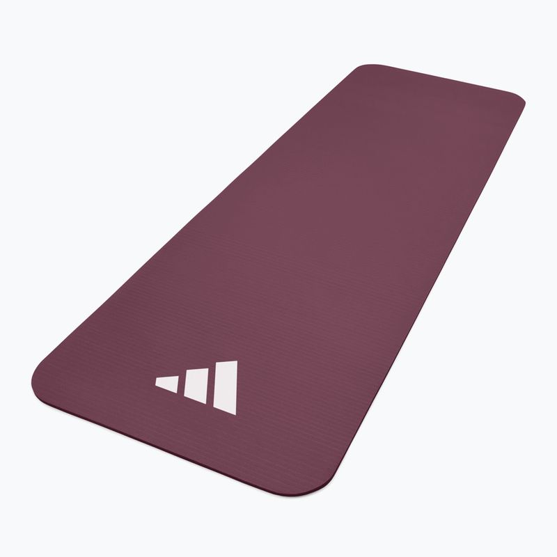 Fitneso kilimėlis adidas Fitness 7 mm maroon 2