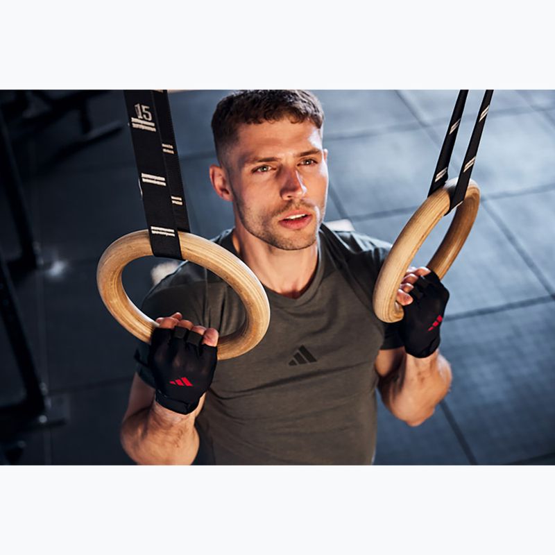 Treniruočių pirštinės adidas Essential Training red 10