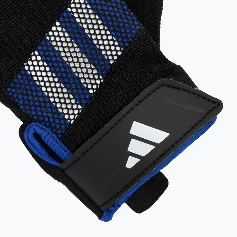 Treniruočių pirštinės adidas Performance Training Gloves blue 5
