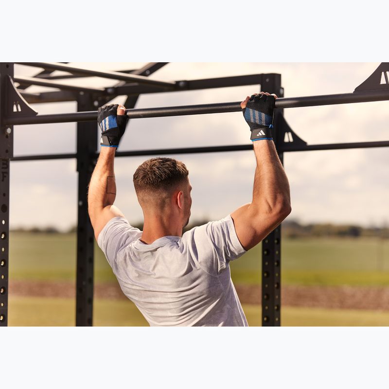 Treniruočių pirštinės adidas Performance Training Gloves blue 6