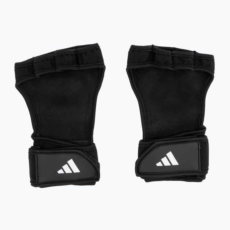 Treniruočių pirštinės adidas Open Back Training Gloves black 2