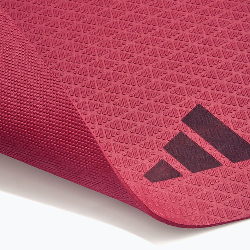 Fitneso kilimėlis adidas Yoga 4 mm collegiate burgundy 4