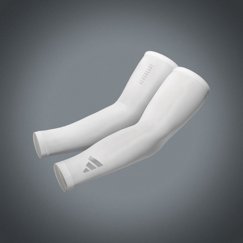 Kompresinės rankovės adidas Aeroready Compression white 6