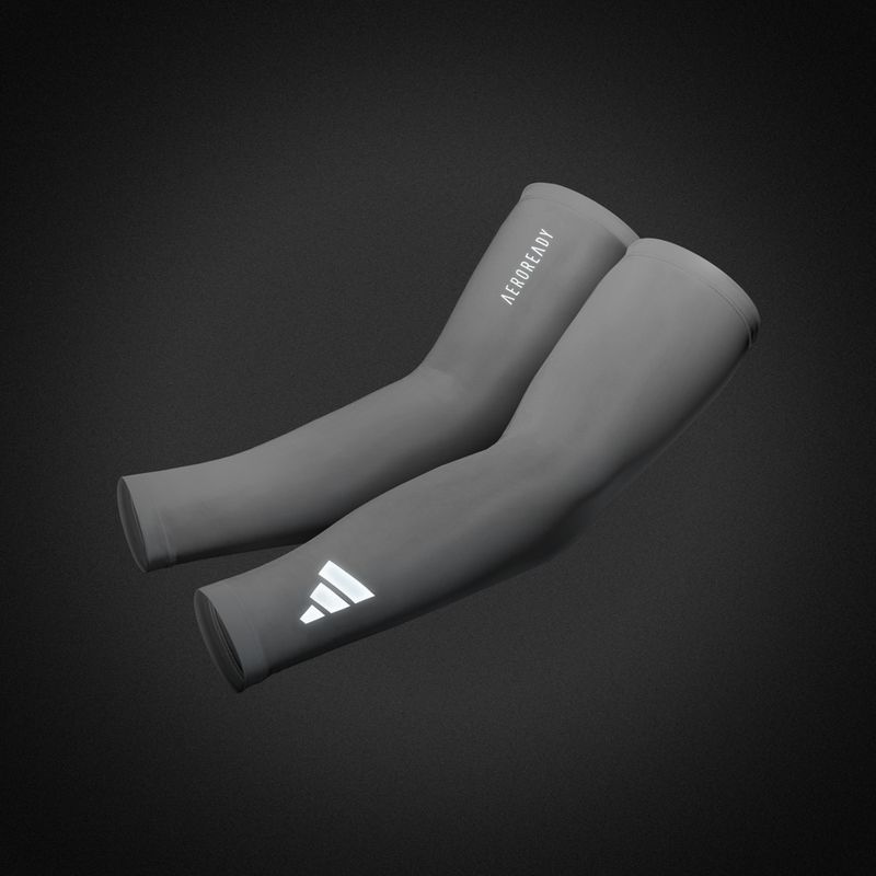 Kompresinės rankovės adidas Aeroready Compression white 7