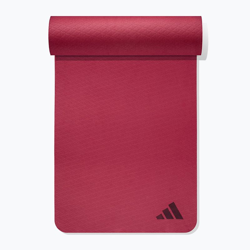 Fitneso kilimėlis adidas Yoga 6 mm collegiate burgundy 3