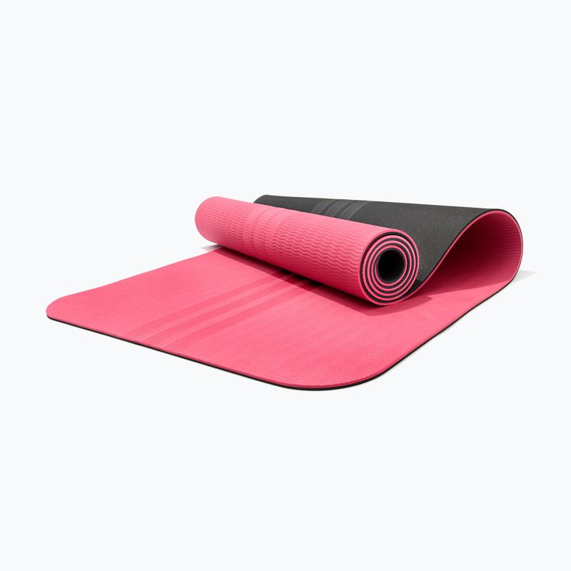 Jogos kilimėlis adidas Double Sided Yoga pink fusion 5