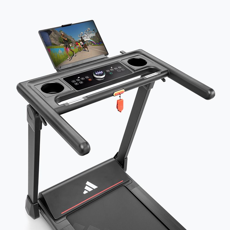 Elektrinis bėgimo takelis adidas T-1 Folding Treadmill black 11