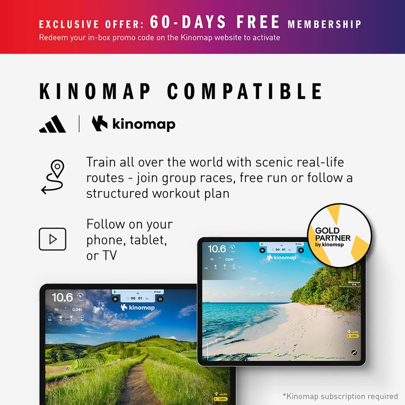 Elektrinis bėgimo takelis adidas T-1 Folding Treadmill black 18