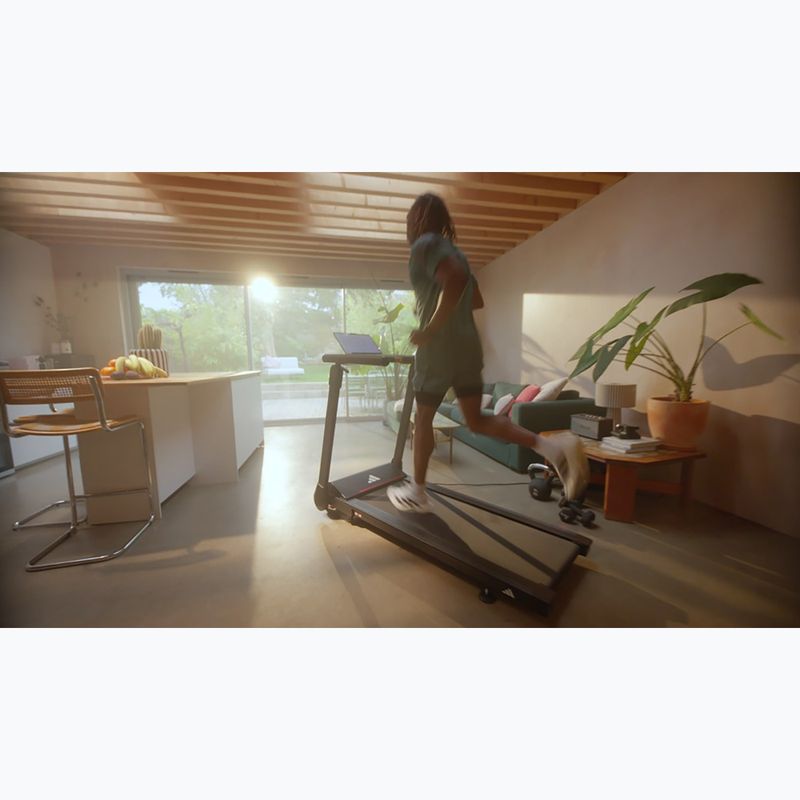 Elektrinis bėgimo takelis adidas T-1 Folding Treadmill black 19