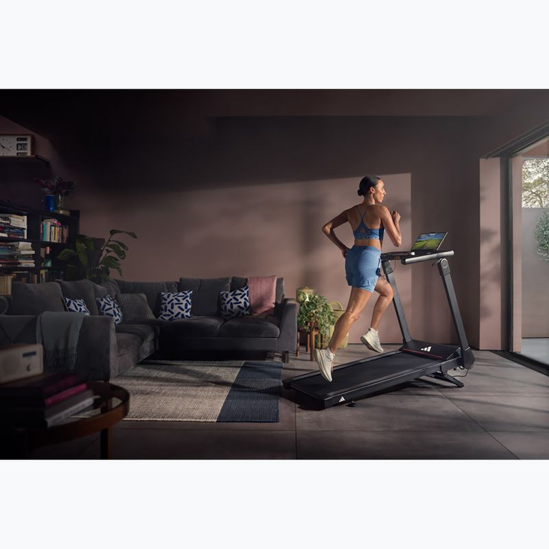 Elektrinis bėgimo takelis adidas T-1 Folding Treadmill black 21