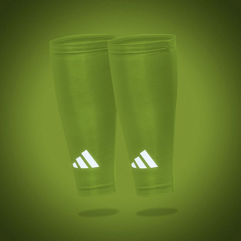 Kompresinės blauzdų juostos adidas Climacool Compression Calf Sleeves lucid lemon 7