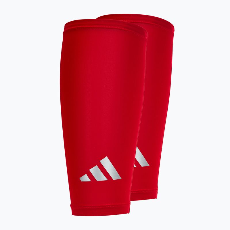 Kompresinės blauzdų juostos adidas Climacool Compression Calf Sleeves true red