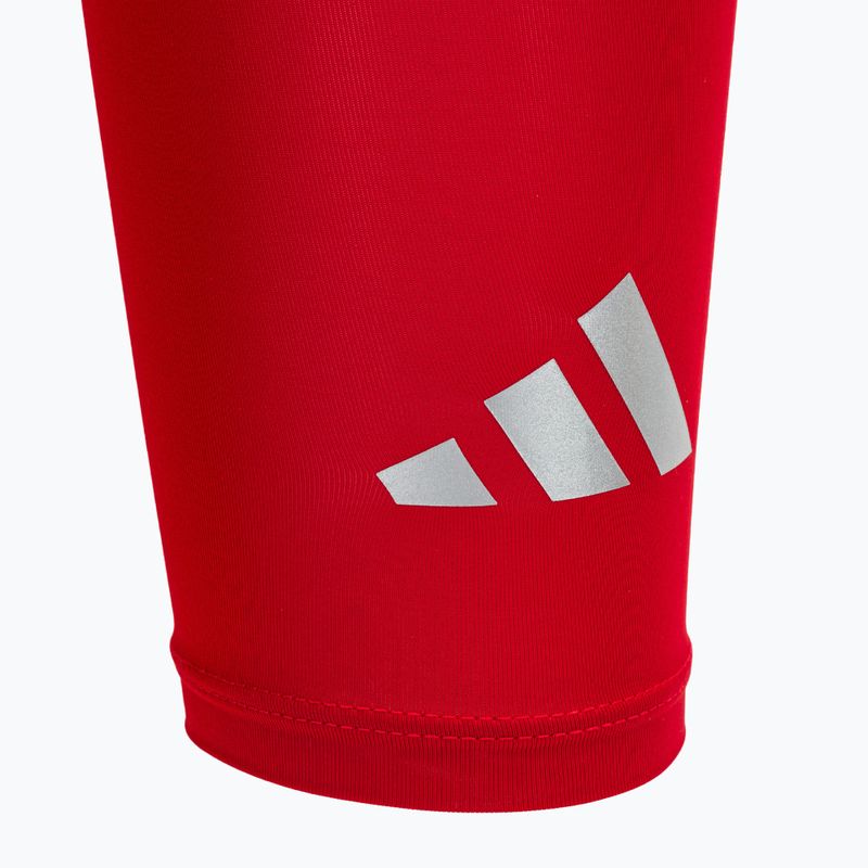 Kompresinės blauzdų juostos adidas Climacool Compression Calf Sleeves true red 3