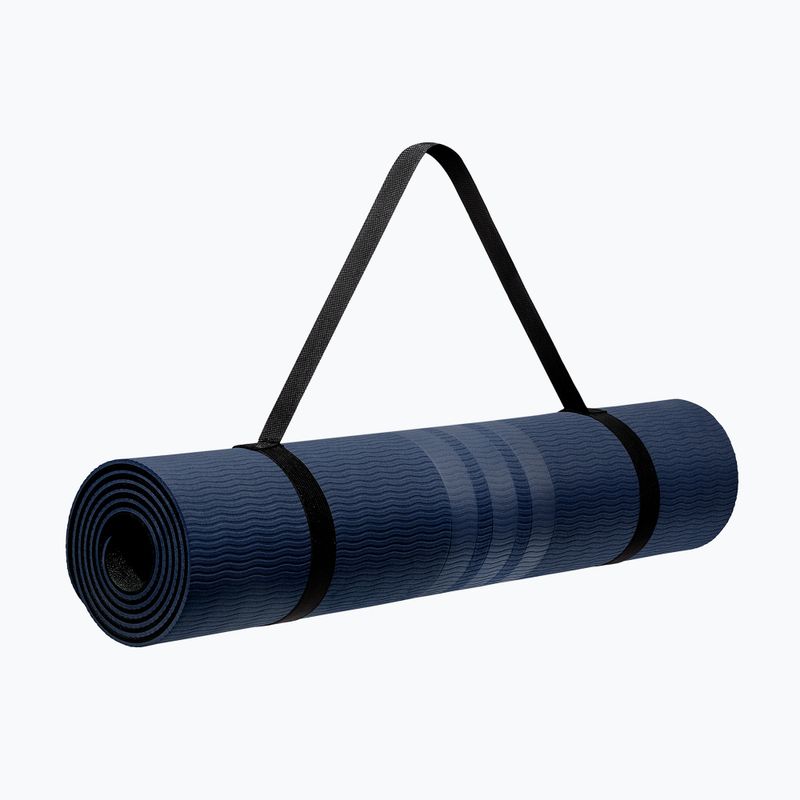 Jogos kilimėlis adidas Double Sided Yoga dark blue 9