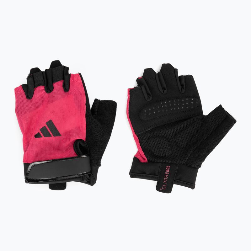 Treniruočių pirštinės adidas Essential Training pink mesh