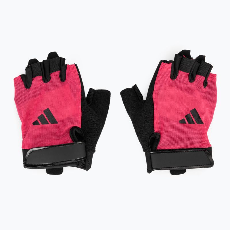 Treniruočių pirštinės adidas Essential Training pink mesh 2