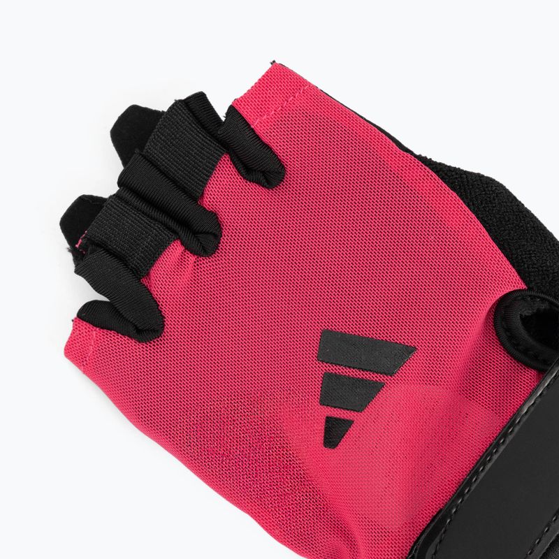 Treniruočių pirštinės adidas Essential Training pink mesh 4