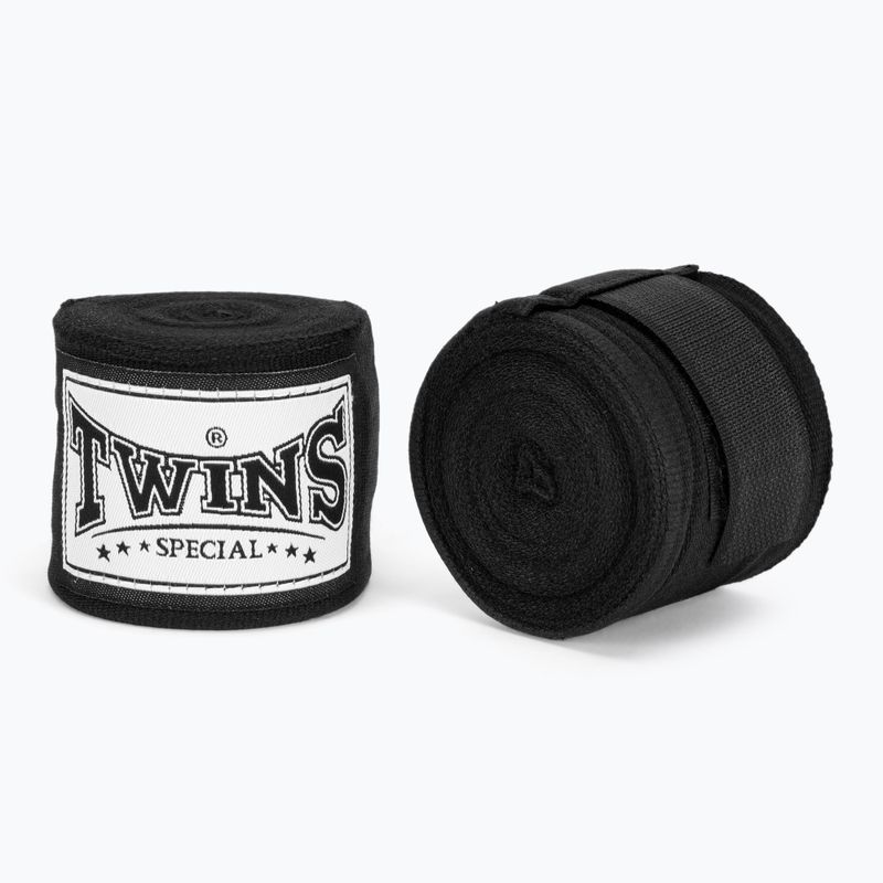 Boksininkų tvarsčiai Twins Special CH5 juodi 2