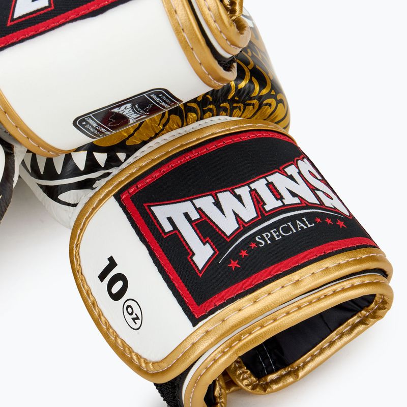 Bokso pirštinės Twins Special Fancy FBGVL3-52 white/gold 5