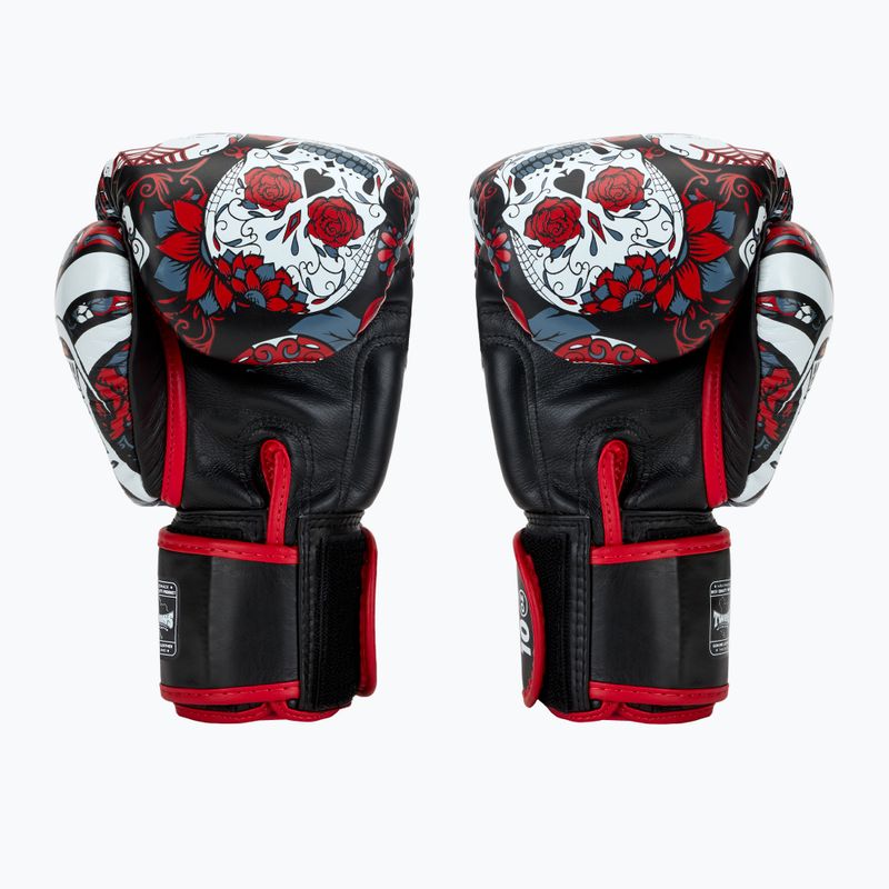 Bokso pirštinės Twins Special Fancy FBGVL3-53 Skull red/black 2