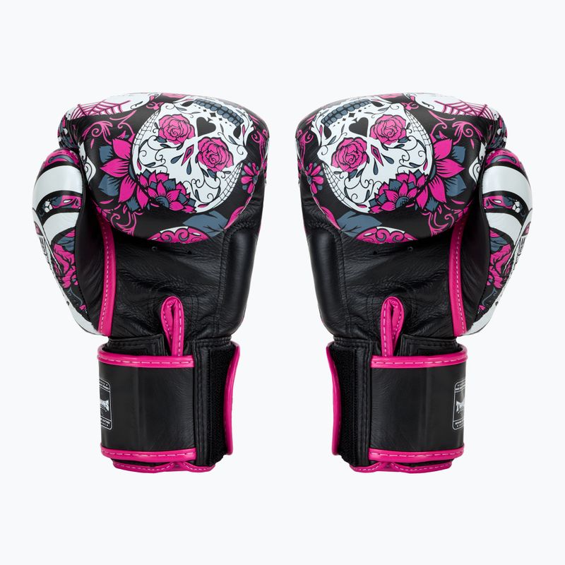 Bokso pirštinės Twins Special Fancy FBGVL3-53 Skull pink/black 2