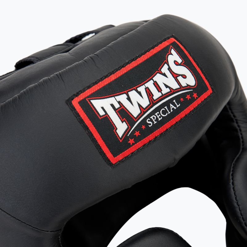 Bokso šalmas Twins Special HGS3 sparingowy black 4