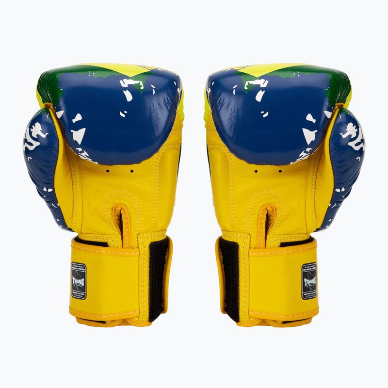 Bokso pirštinės Twins Special FBGVL3-44 Brasil yellow/red/blue 2