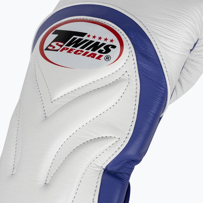 Bokso pirštinės Twins Special BGVL6 white/blue 4