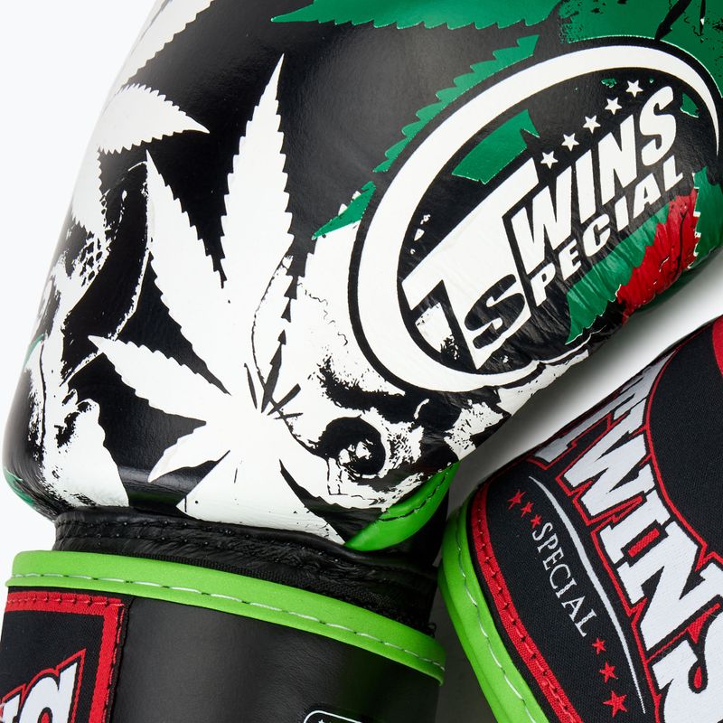 Bokso pirštinės Twins Special Fancy FBGVL3-54 Grass green/black 5