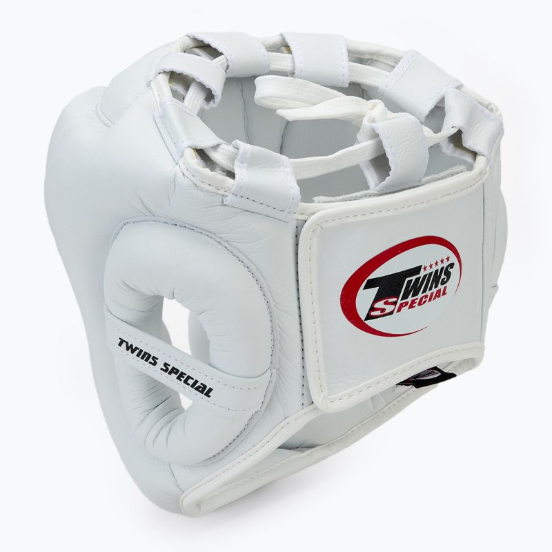 Bokso šalmas Twins Special HGS3 sparingowy white 3