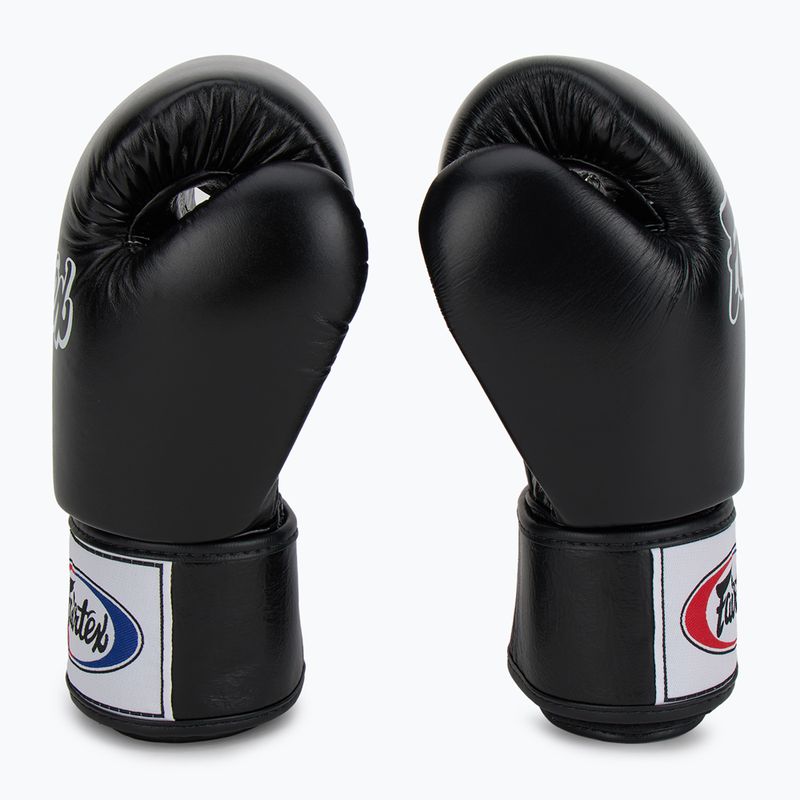 Bokso pirštinės Fairtex Universal "Tight-Fit" Design black 4