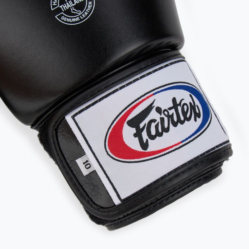 Bokso pirštinės Fairtex Universal "Tight-Fit" Design black 6