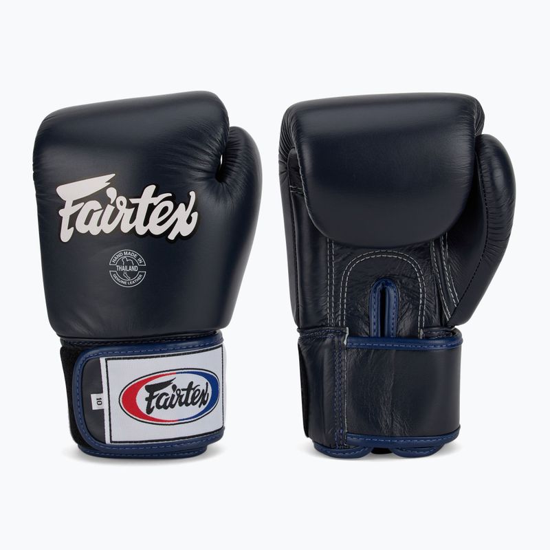 Bokso pirštinės Fairtex Universal "Tight-Fit" Design blue