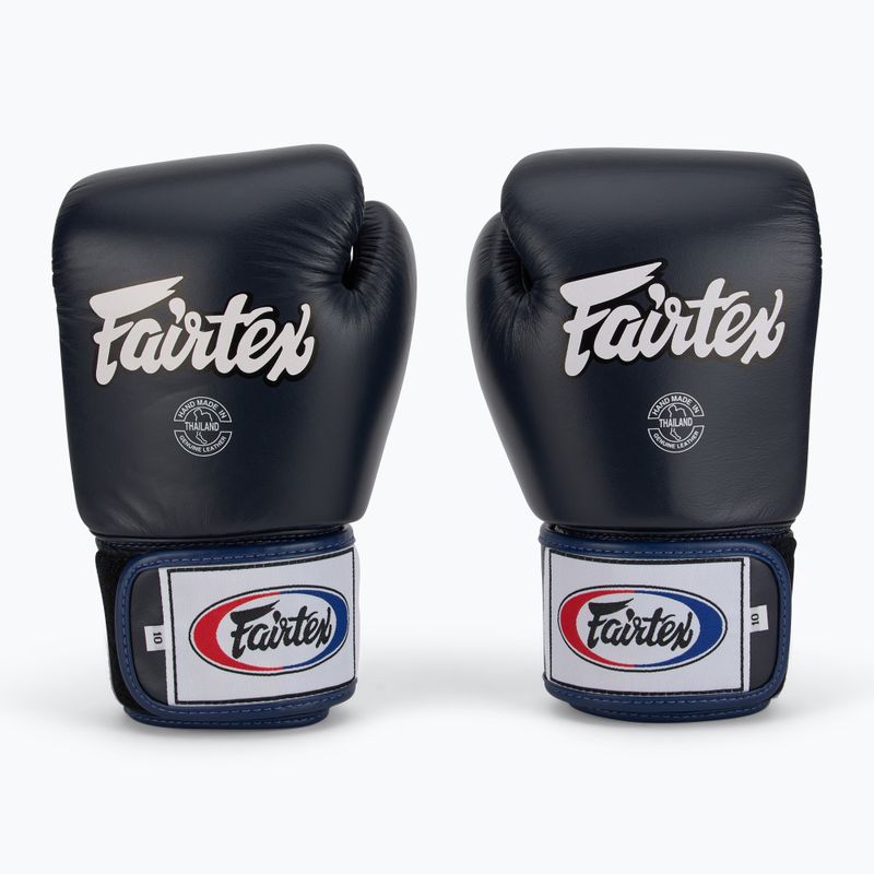 Bokso pirštinės Fairtex Universal "Tight-Fit" Design blue 2