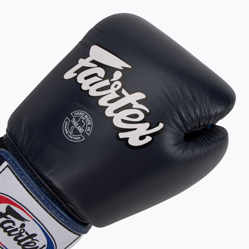 Bokso pirštinės Fairtex Universal "Tight-Fit" Design blue 5