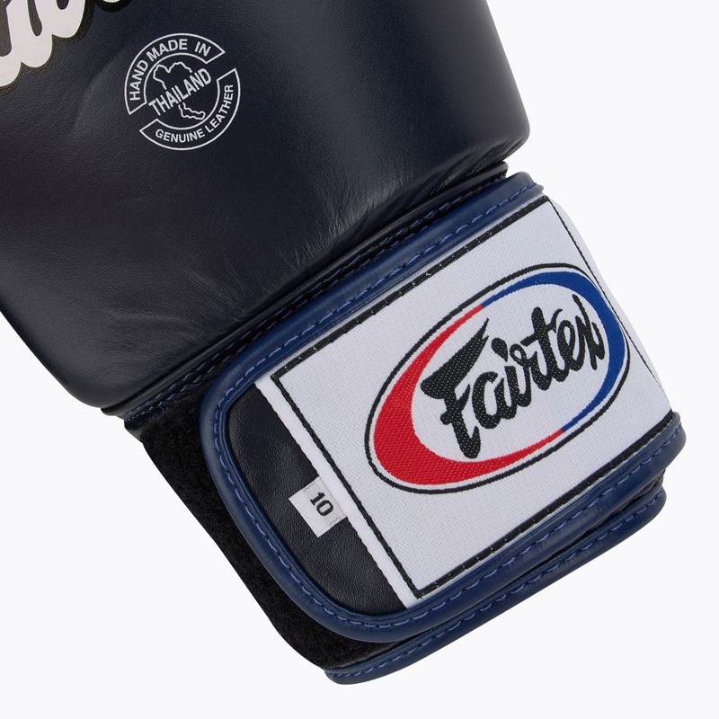 Bokso pirštinės Fairtex Universal "Tight-Fit" Design blue 6