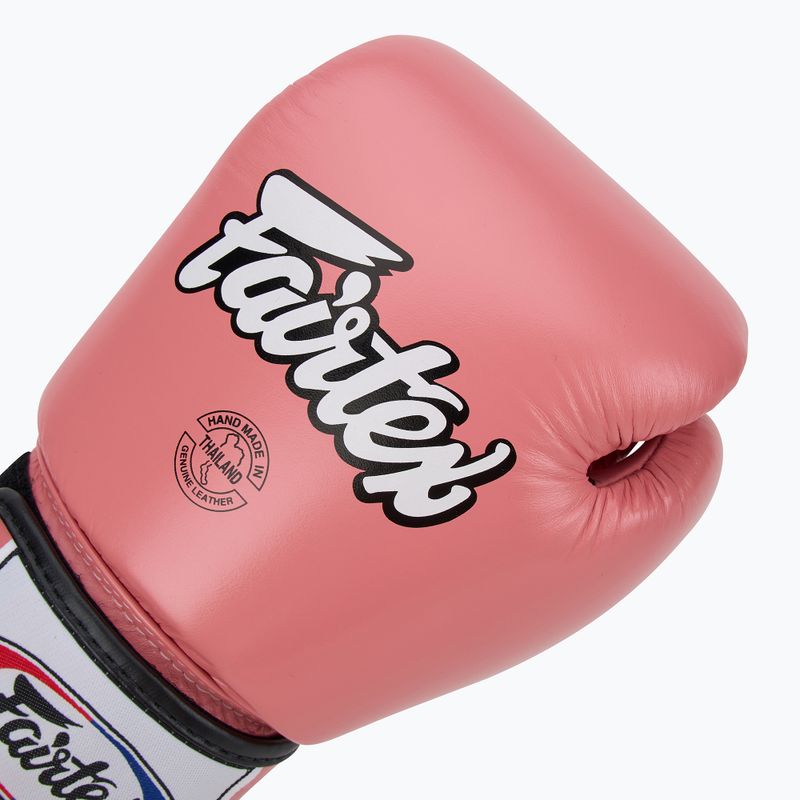 Bokso pirštinės Fairtex Universal "Tight-Fit" Design pink 5