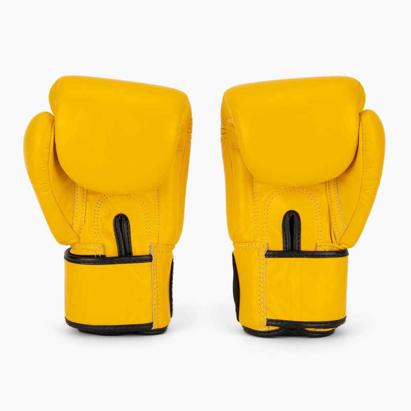 Bokso pirštinės Fairtex Universal "Tight-Fit" Design yellow 3