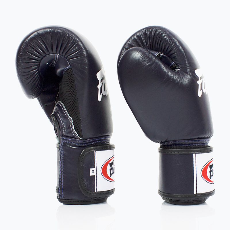 "Fairtex Universal" kvėpuojančios mėlynos bokso pirštinės 3