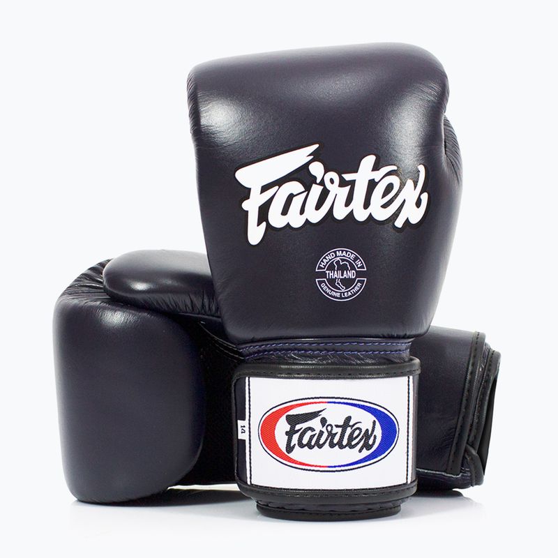 "Fairtex Universal" kvėpuojančios mėlynos bokso pirštinės 4