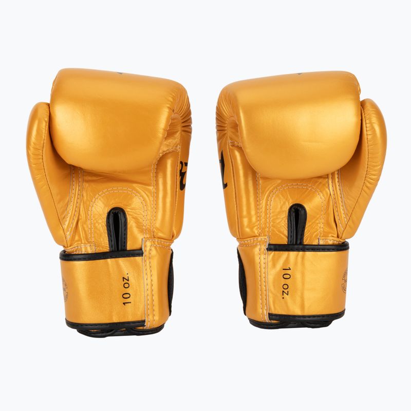 Bokso pirštinės Fairtex Universal "Tight-Fit" Design Falcon gold 3