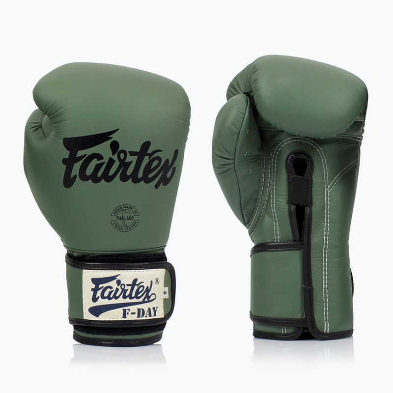 Bokso pirštinės Fairtex F-DAY Limited Edition pickle