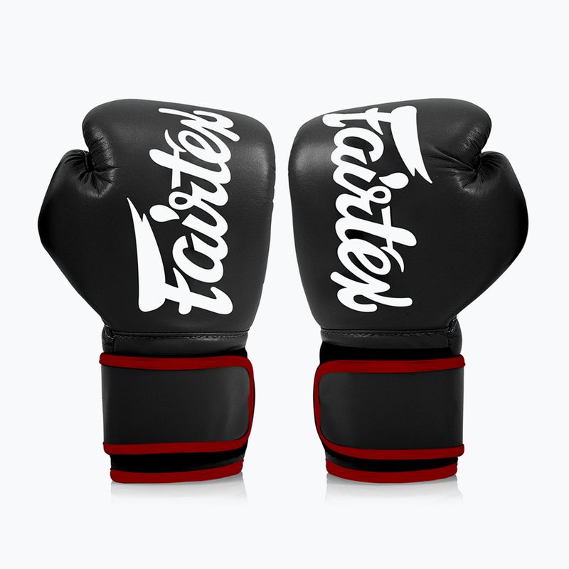 Bokso pirštinės Fairtex Microfiber black