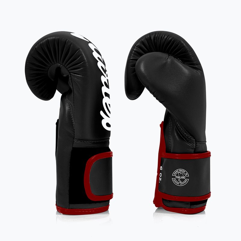 Bokso pirštinės Fairtex Microfiber black 3